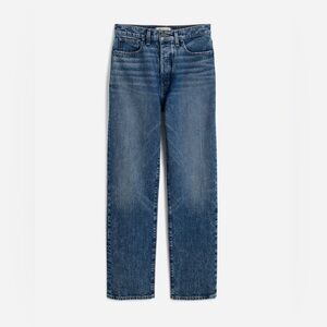 Madewell The '90s Straight Crop Jean in Concho Wash
